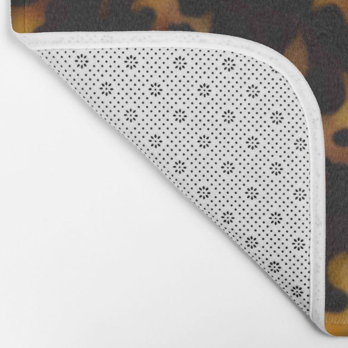 tortoiseshell tortoise shell  Bath Mat Gallery Image 2