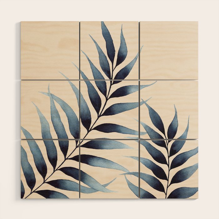 Modern Botanicals Wood Wall Art Gallery Image 1