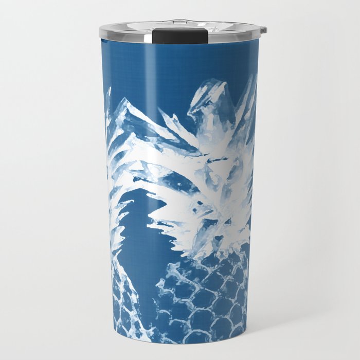 Pineapple blues Travel Mug Gallery Image 1