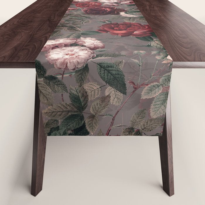 Roses in the Dark IV Table Runner Gallery Image 1
