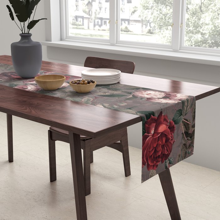 Roses in the Dark IV Table Runner Gallery Image 2