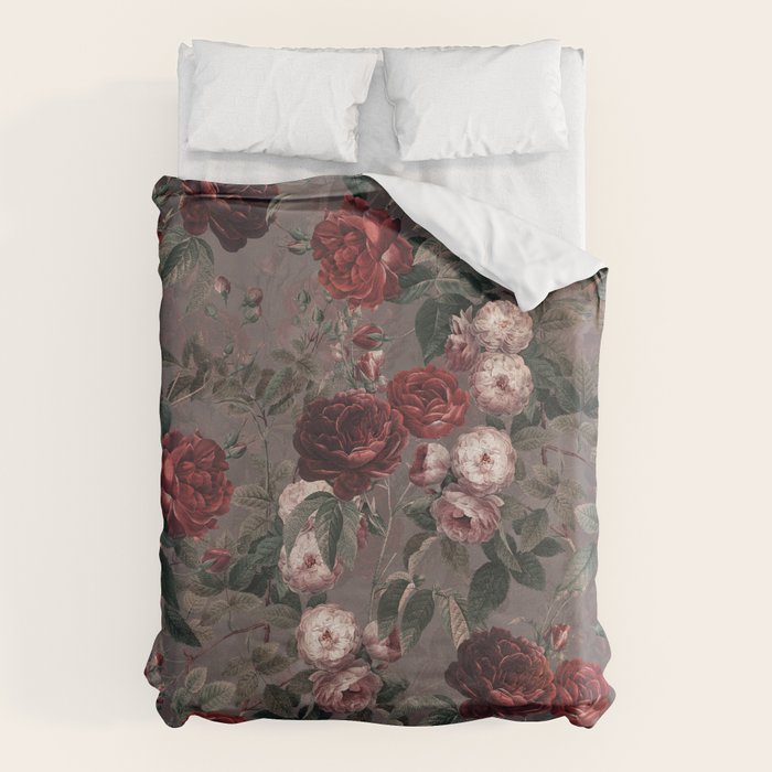 Roses in the Dark IV Duvet Cover Gallery Image 6