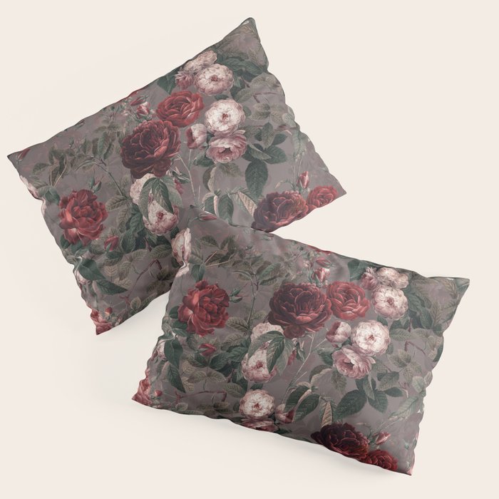 Roses in the Dark IV Pillow Sham Gallery Image 3