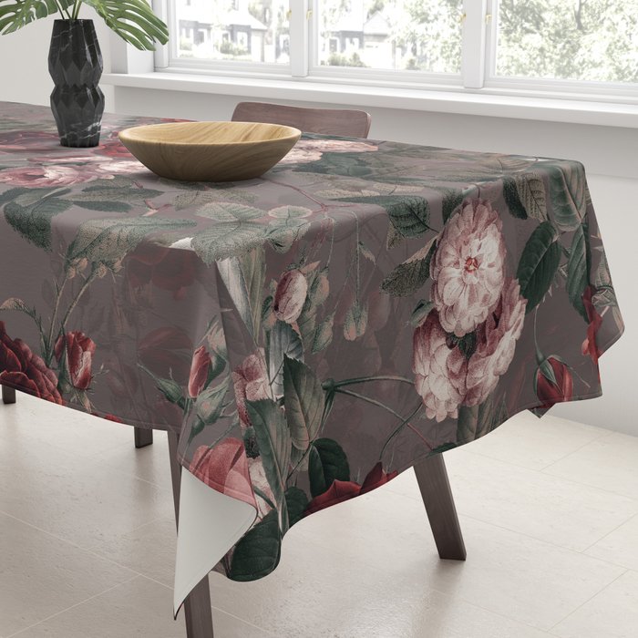 Roses in the Dark IV Tablecloth Gallery Image 3