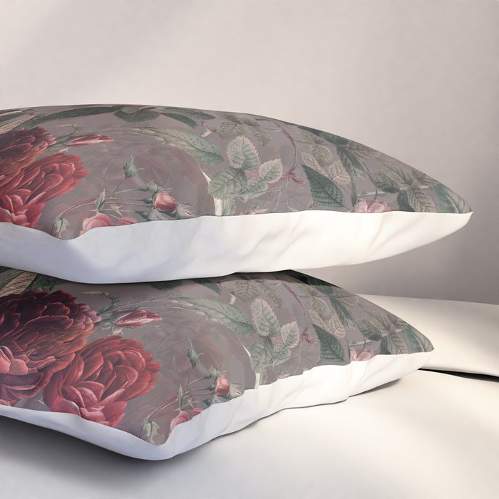 Roses in the Dark IV Pillow Sham Gallery Image 3