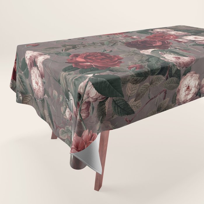 Roses in the Dark IV Tablecloth Gallery Image 1