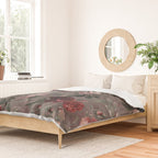 Roses in the Dark IV Duvet Cover Gallery Image 2