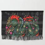 Dragon - Red, Black, Green Wall Hanging Gallery Image 1