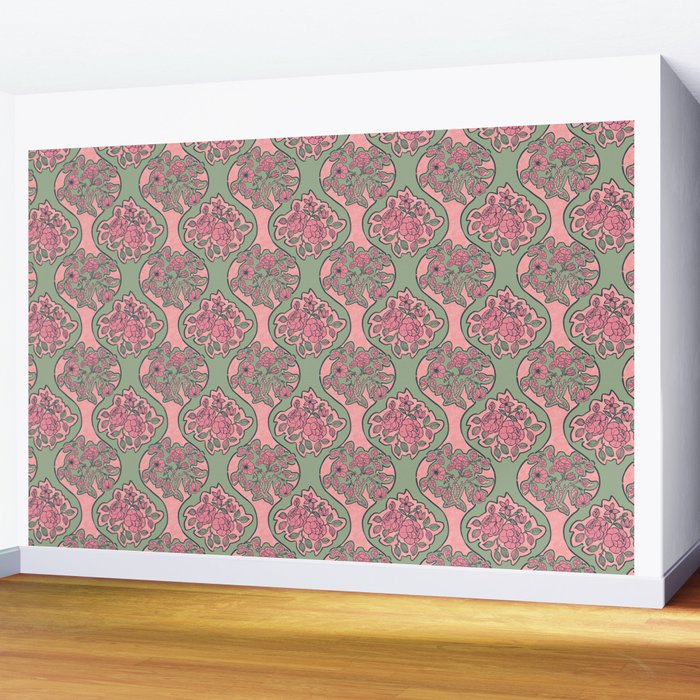 Blossom Elegance Charm Wall Mural Gallery Image 2