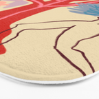 FIRE TREE DANCE Bath Mat Gallery Image 3