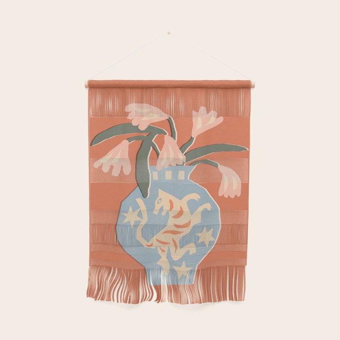 Tiger Vase Wall Hanging Gallery Image 1