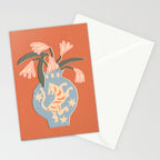 Tiger Vase Stationery Card Gallery Image 2