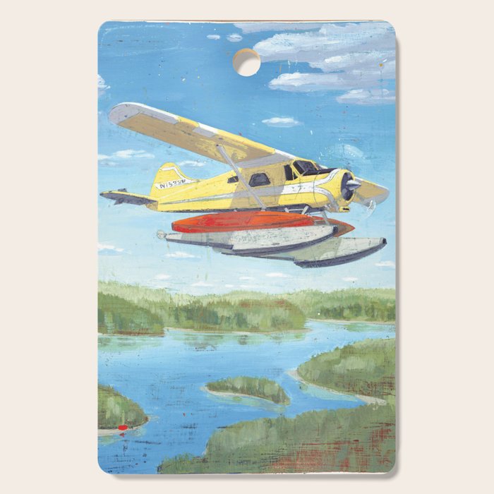 dehavilland beaver dhc-2 float plane Cutting Board Gallery Image 1