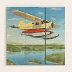 dehavilland beaver dhc-2 float plane Wood Wall Art Gallery Image 1