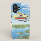 dehavilland beaver dhc-2 float plane iPhone Case Gallery Image 1