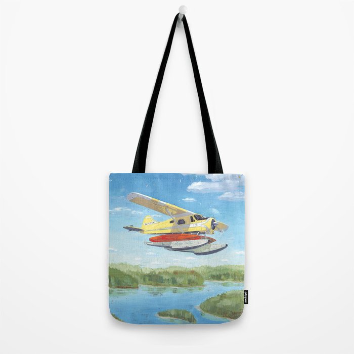 dehavilland beaver dhc-2 float plane Tote Bag Gallery Image 2