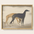 Two Sighthounds Serving Tray Gallery Image 1