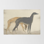 Two Sighthounds Rug Gallery Image 2