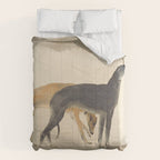 Two Sighthounds Comforter Gallery Image 6