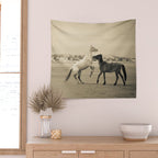 Wild Horses 2 Wall Tapestry Gallery Image 2