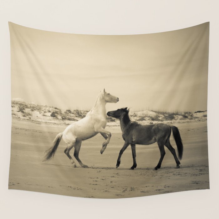 Wild Horses 2 Wall Tapestry Gallery Image 4