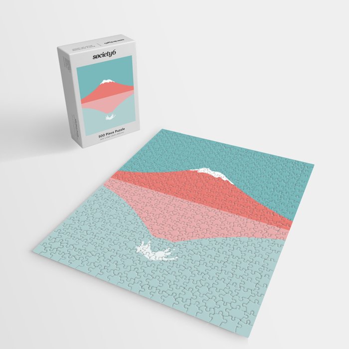 Cat Landscape 194: Reflection Jigsaw Puzzle Gallery Image 2