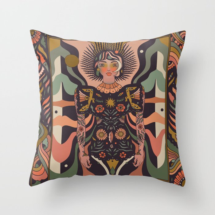 Oyster  Throw Pillow Gallery Image 6