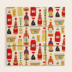 Asian Seasonings Wood Wall Art Gallery Image 1