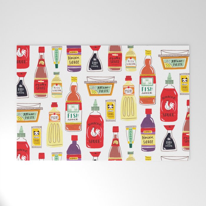 Asian Seasonings Welcome Mat