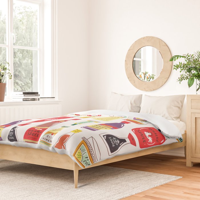Asian Seasonings Duvet Cover Gallery Image 2