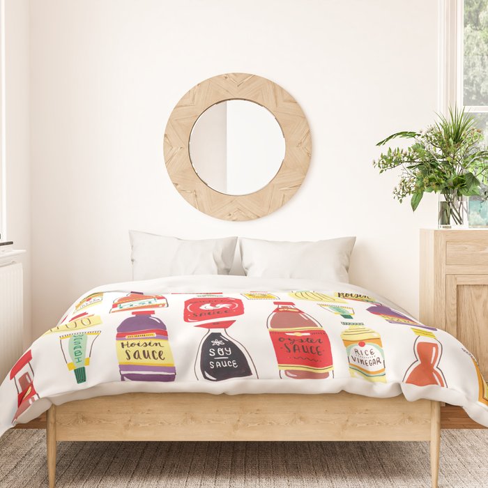 Asian Seasonings Duvet Cover Gallery Image 3