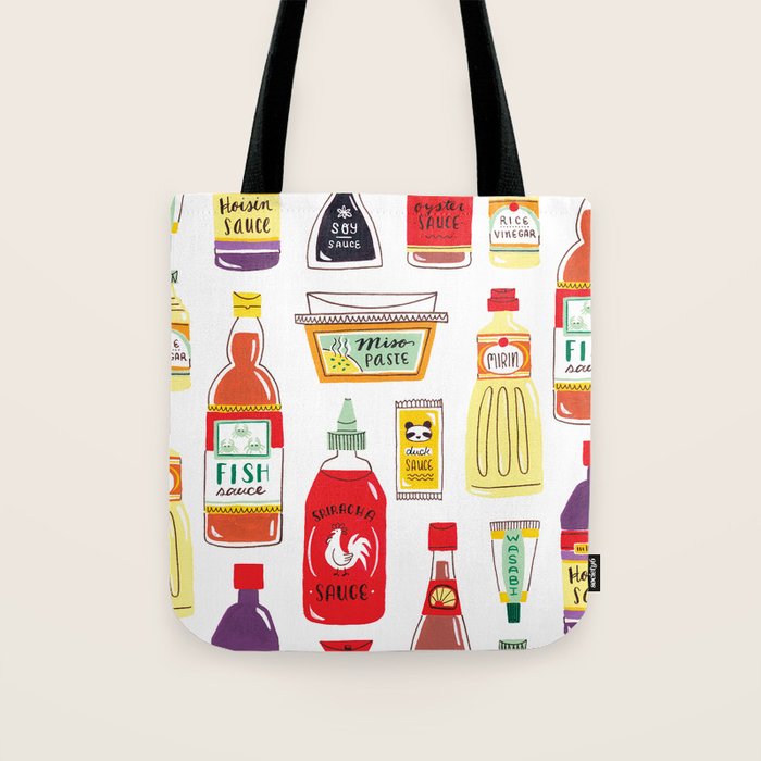 Asian Seasonings Tote Bag Gallery Image 1