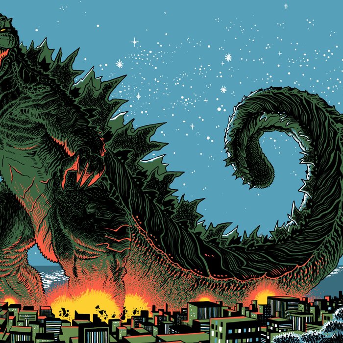 Godzilla - Blue Edition Coffee Mug Gallery Image 2