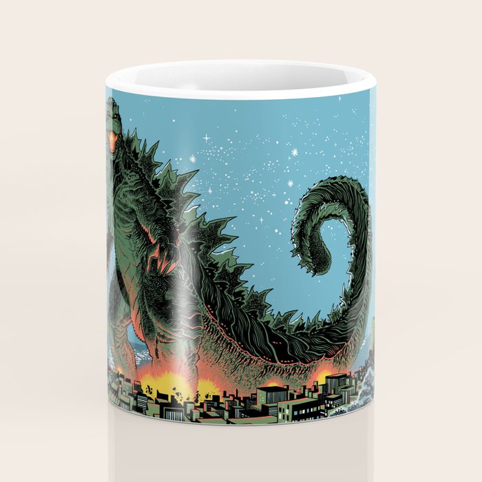 Godzilla - Blue Edition Coffee Mug Gallery Image 4