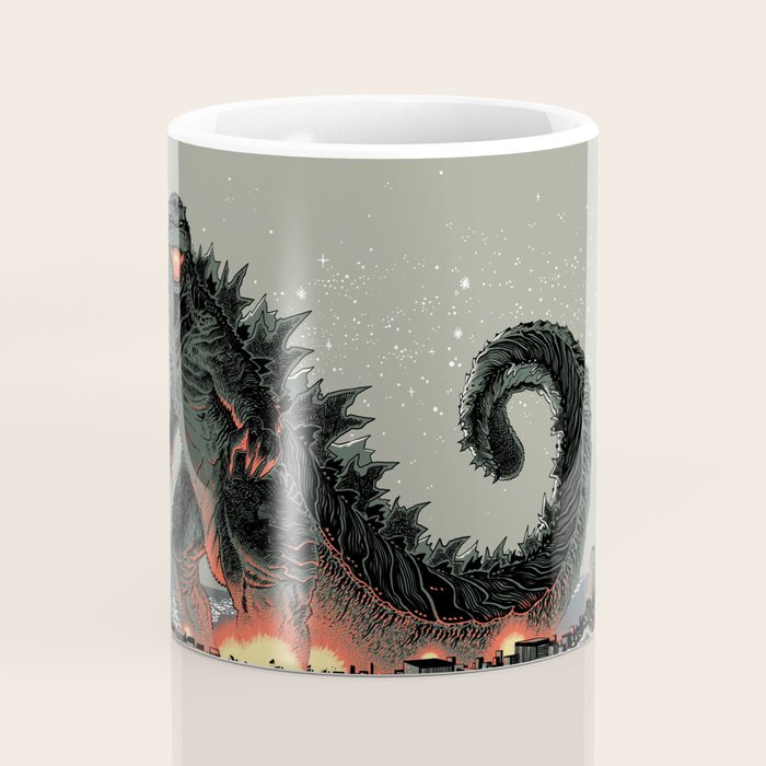 Godzilla - Gray Edition Coffee Mug Gallery Image 4