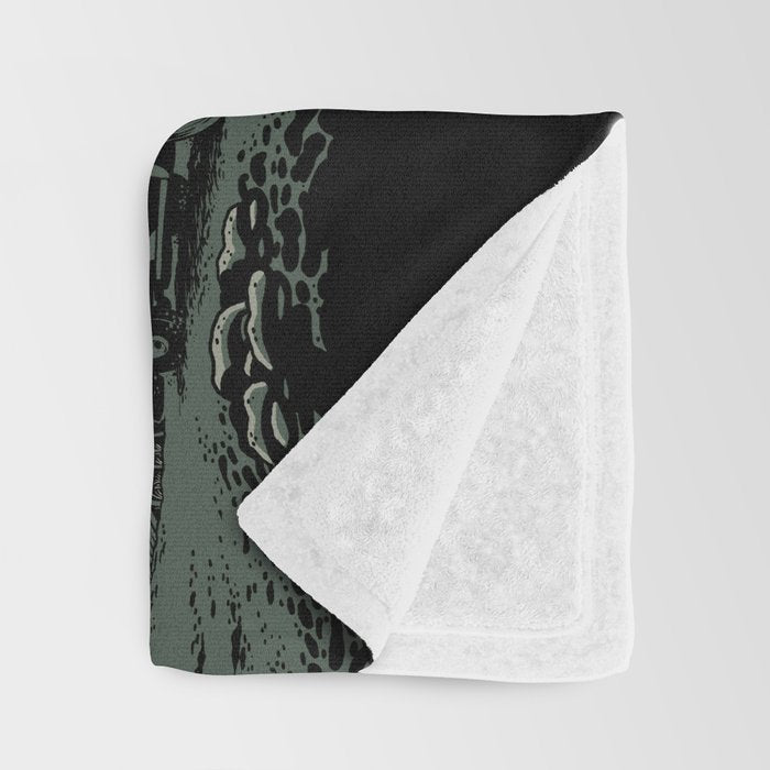 Godzilla - Gray Edition Throw Blanket Gallery Image 3