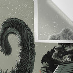 Godzilla - Gray Edition Wall Tapestry Gallery Image 3