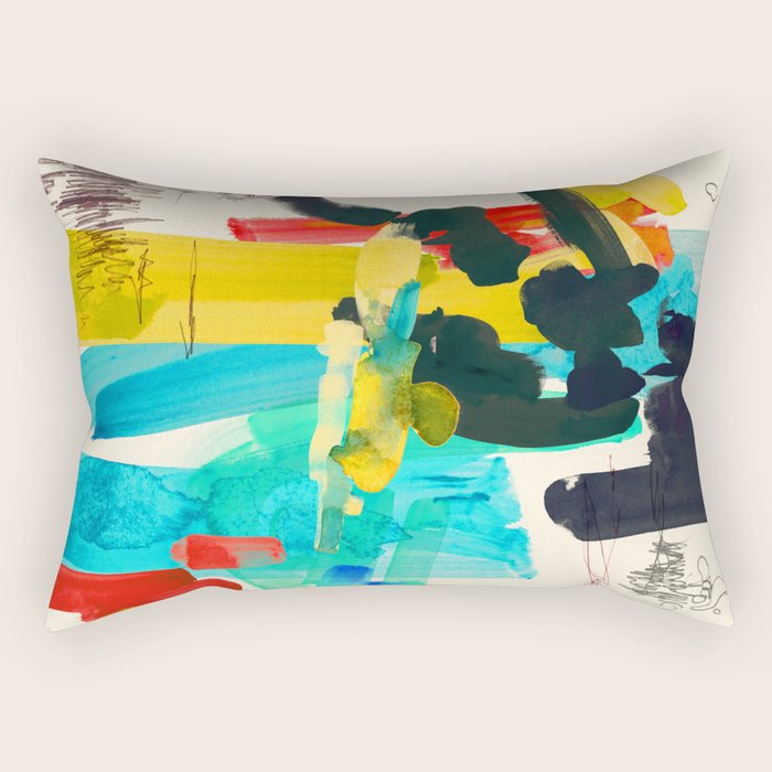 Lonely Water Rectangular Pillow Gallery Image 1