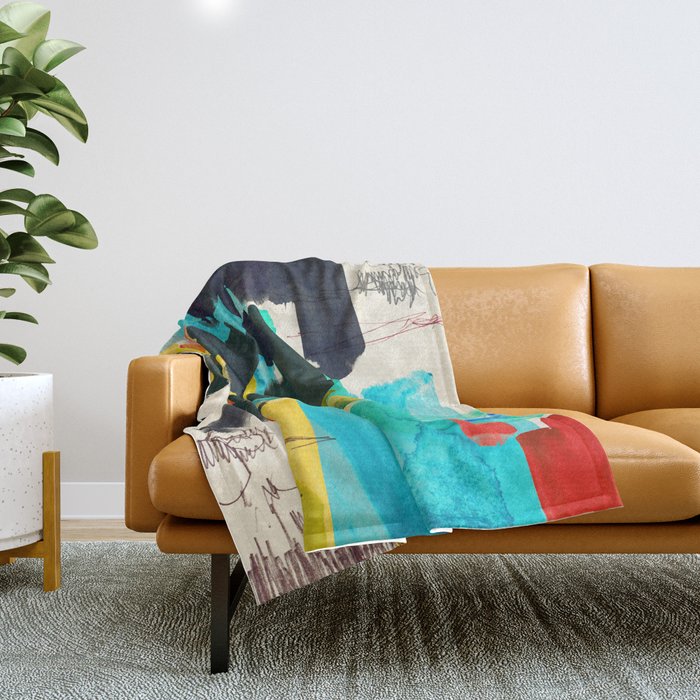 Lonely Water Throw Blanket Gallery Image 1