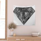 Black Diamond Wall Tapestry Gallery Image 2