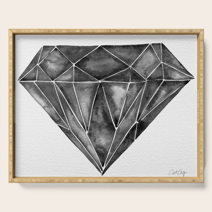 Black Diamond Serving Tray Gallery Image 1