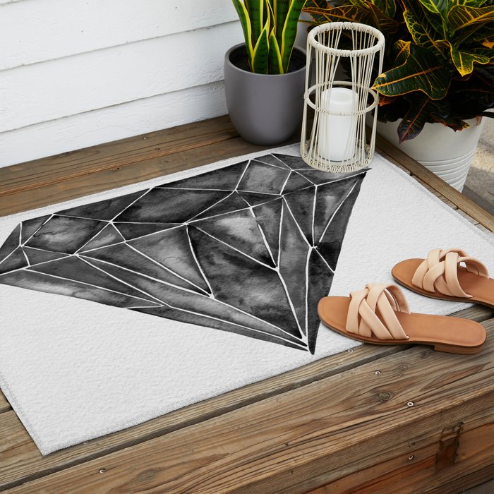 Black Diamond Outdoor Rug Gallery Image 2