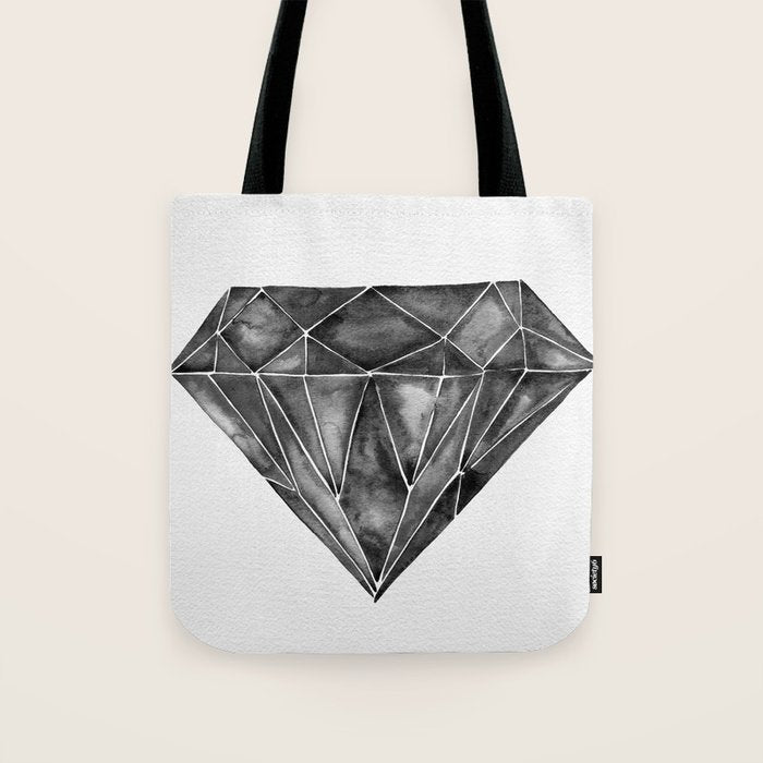 Black Diamond Tote Bag Gallery Image 1