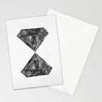 Black Diamond Stationery Card Gallery Image 2