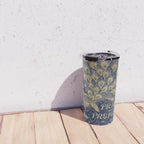 Pride and Prejudice by Jane Austen Vintage Peacock Book Cover Travel Mug Gallery Image 4
