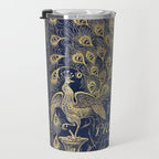 Pride and Prejudice by Jane Austen Vintage Peacock Book Cover Travel Mug Gallery Image 3