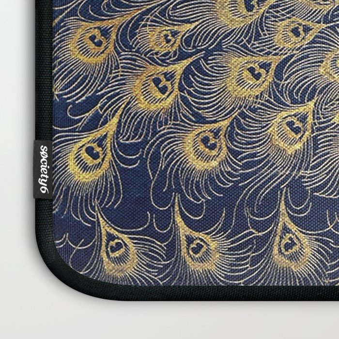 Pride and Prejudice by Jane Austen Vintage Peacock Book Cover Laptop Sleeve Gallery Image 3