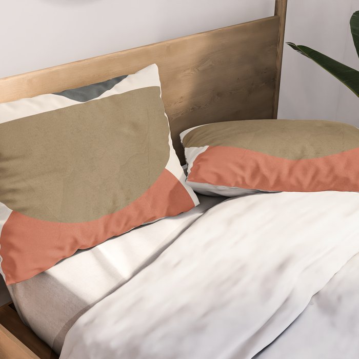 Abstract Balancing Stones Pillow Sham Gallery Image 2
