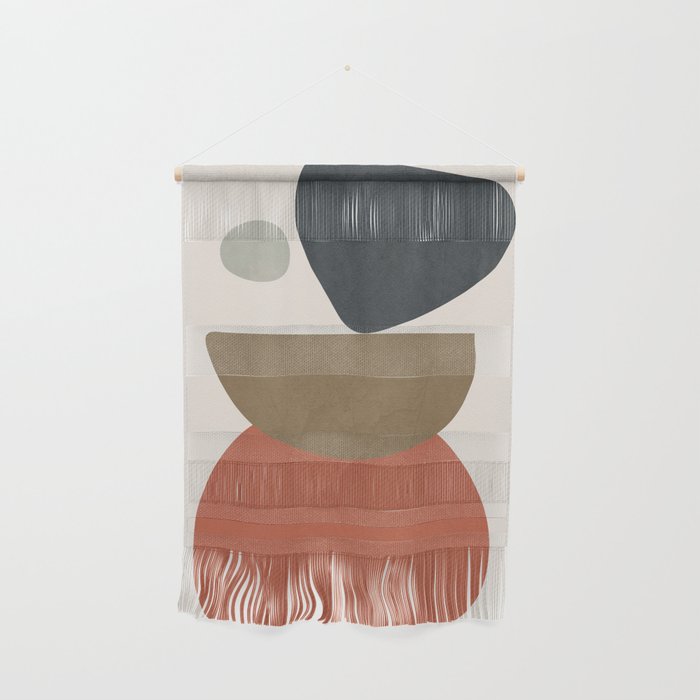 Abstract Balancing Stones Wall Hanging Gallery Image 1