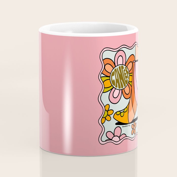 Cancer Groovy Boot Coffee Mug Gallery Image 4